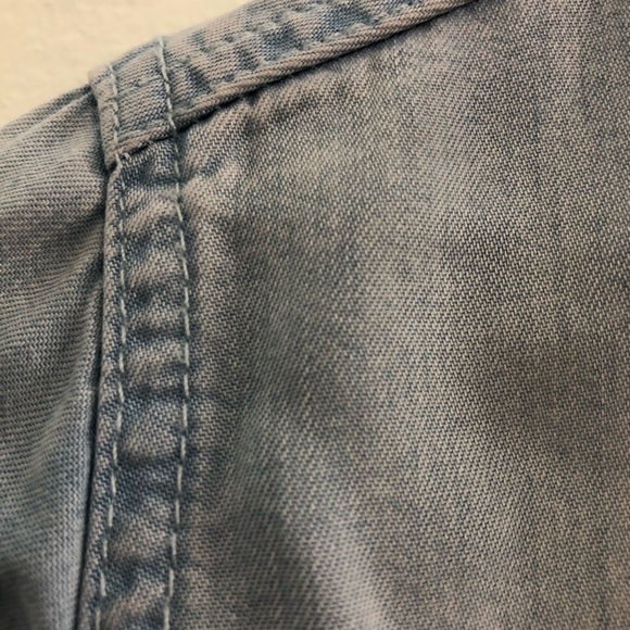 Mossimo Supply Co. Chambray Button Up - Picture 5 of 7